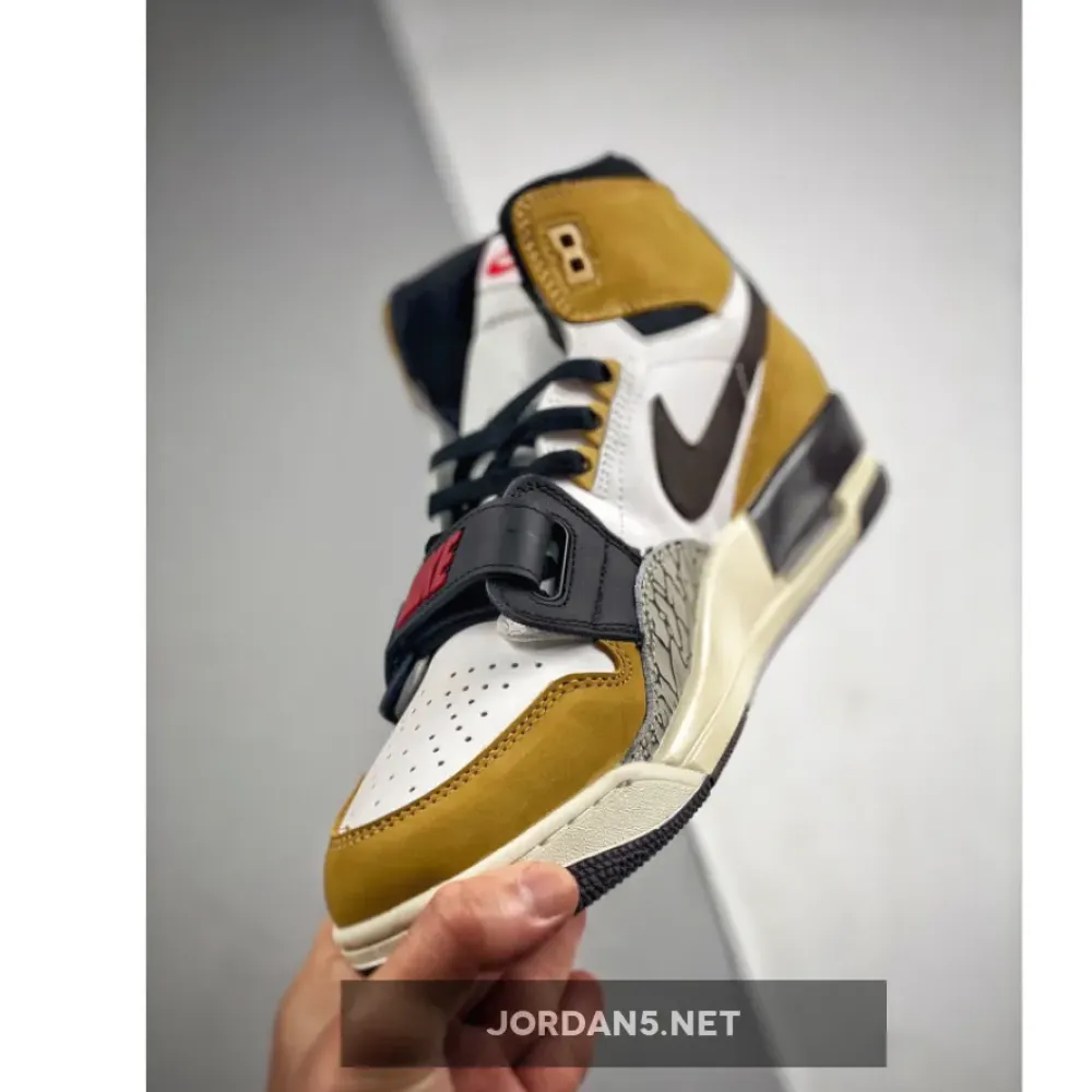 Air Jordan Legacy 312 “Rookie of the Year” White/Baroque Brown-Wheat AV3922-102