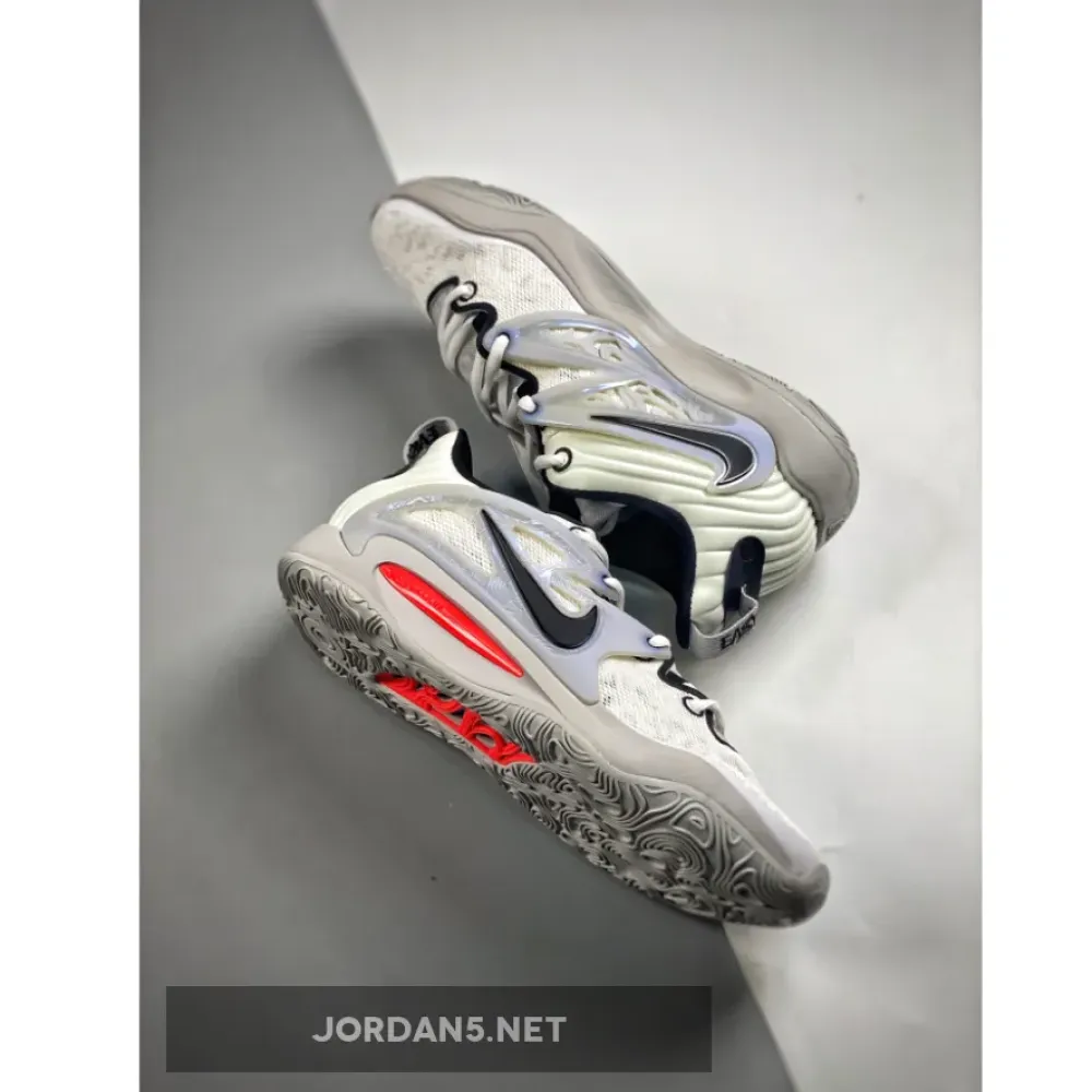 Nike KD 15 “Brooklyn Nets” White/Black  DC1975-100