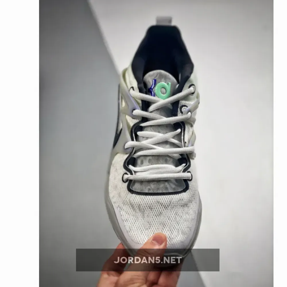 Nike KD 15 “Brooklyn Nets” White/Black  DC1975-100