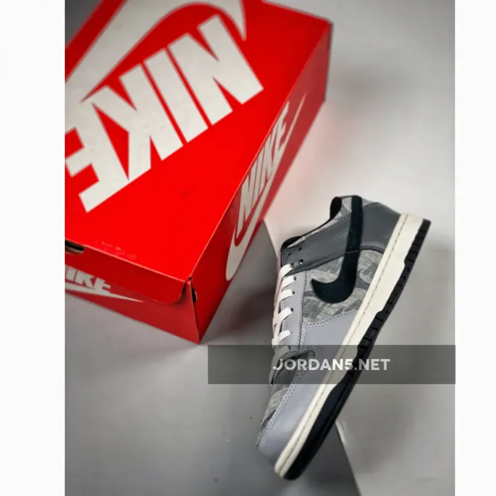 Nike Dunk Low Copy Paste Grey/Black-White  DQ5015-063