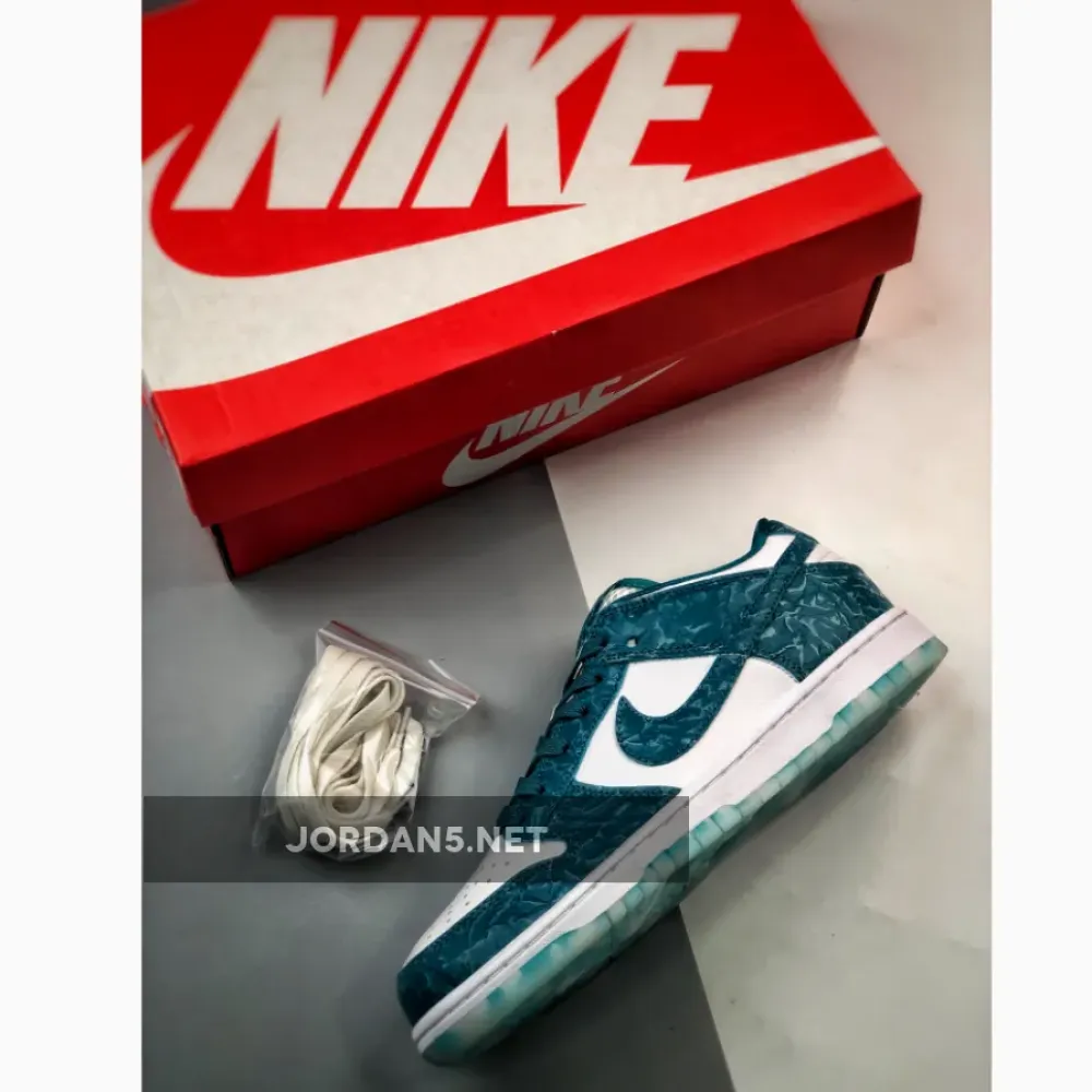 Nike Dunk Low “Ocean” Summit White/Bright Spruce  DV3029-100