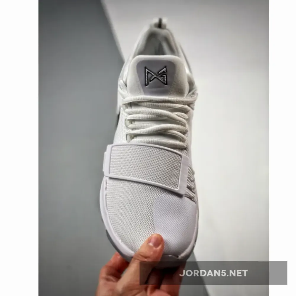 Nike PG 1 “Checkmate” White/Black-Chrome  878627-100