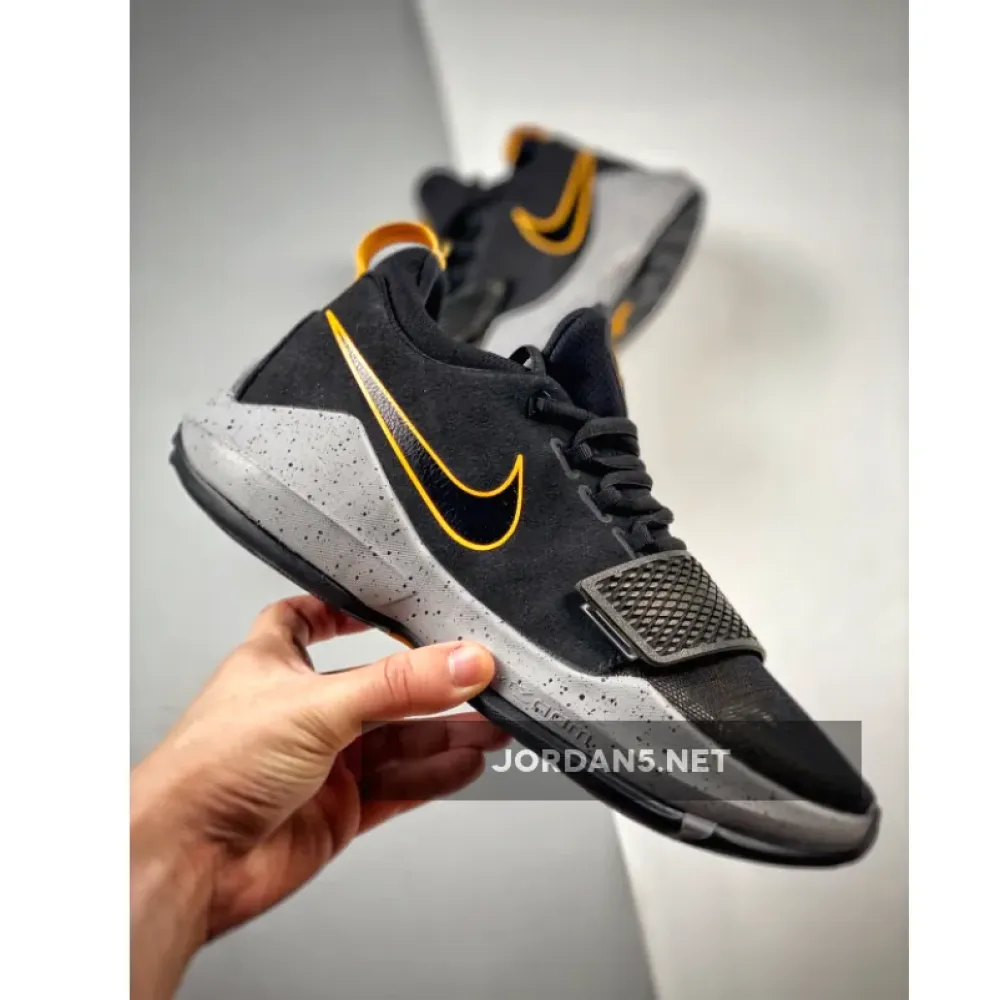 Nike PG 1 Black/University Gold-Wolf Grey  878628-006