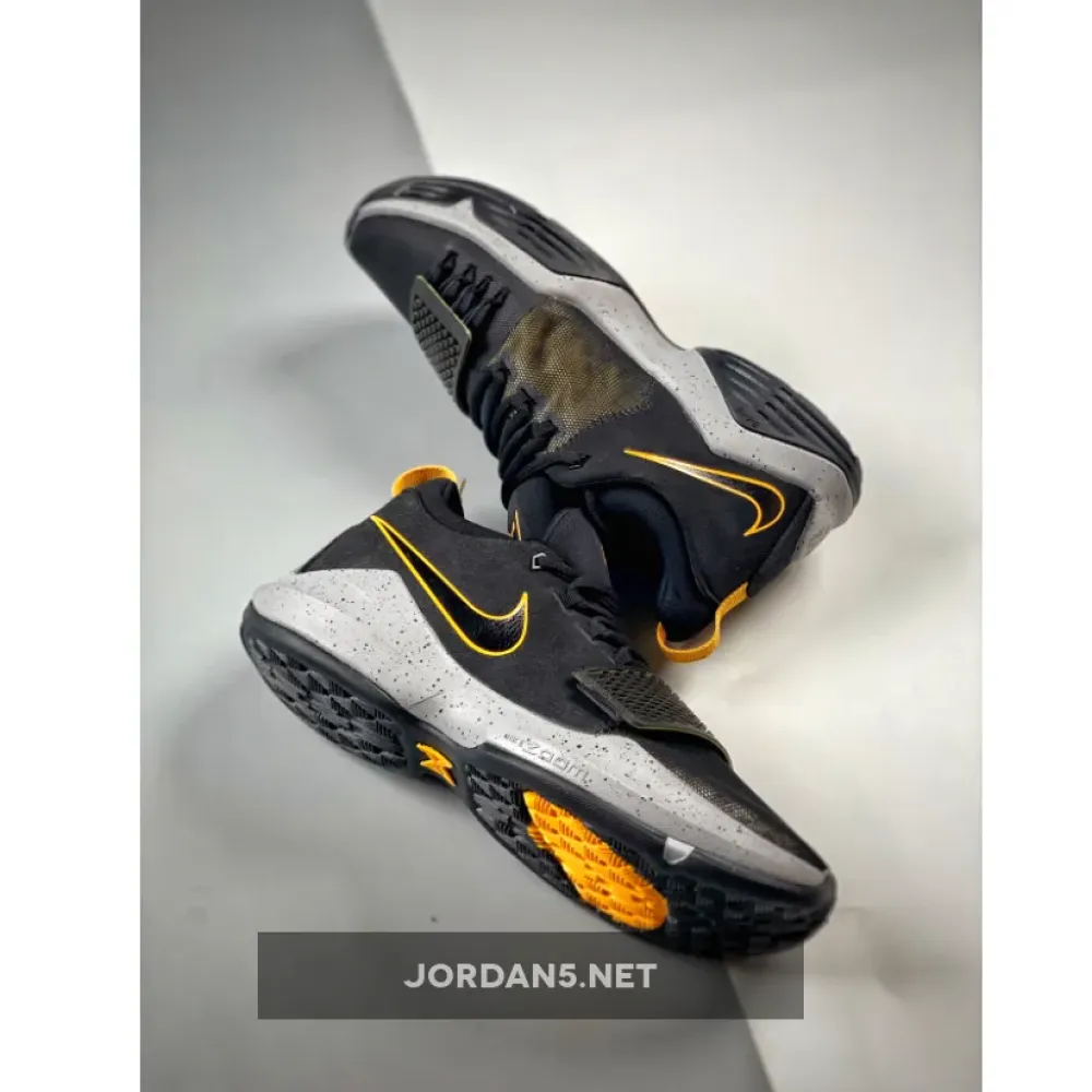 Nike PG 1 Black/University Gold-Wolf Grey  878628-006