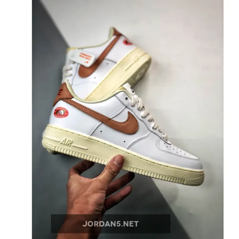 Nike Air Force 1 White/Archaeo Brown-Coconut Milk  DJ9943-101