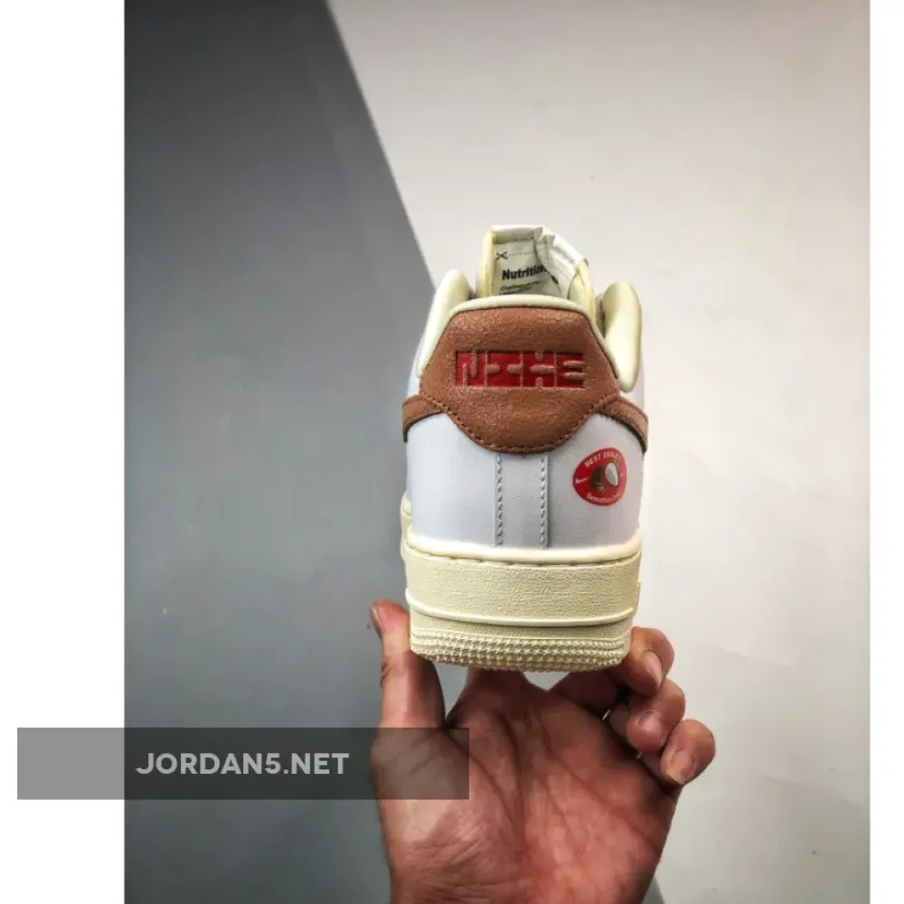 Nike Air Force 1 White/Archaeo Brown-Coconut Milk  DJ9943-101
