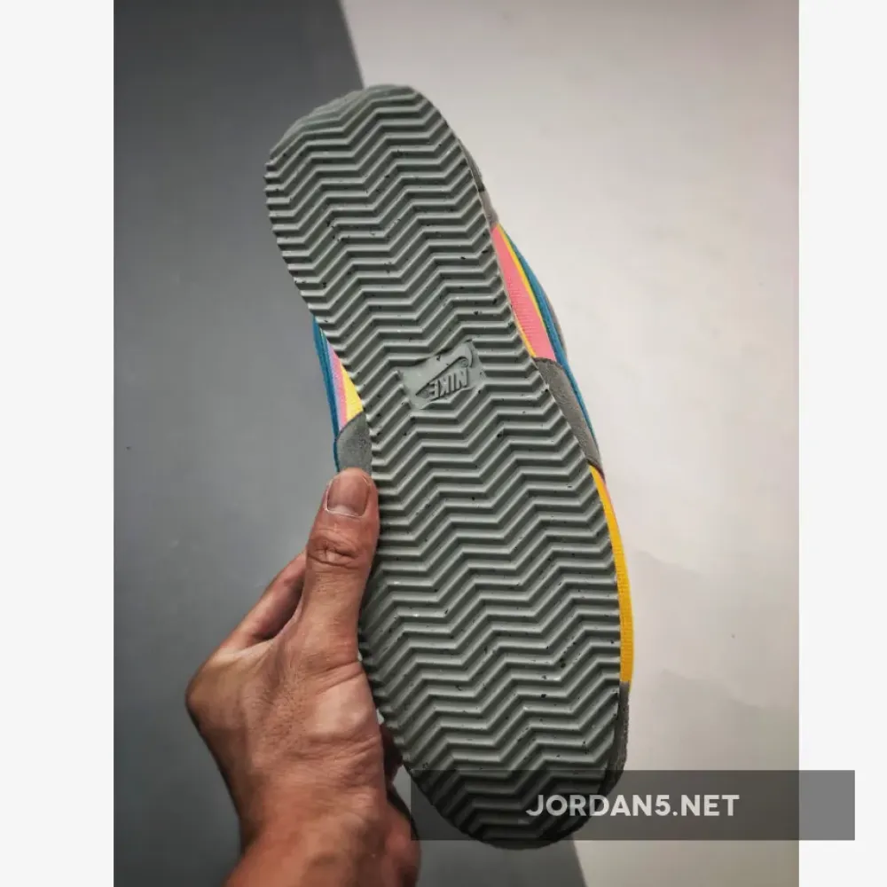 Union X Nike Cortez Blue/Pink-Yellow-Grey  DR1413-002