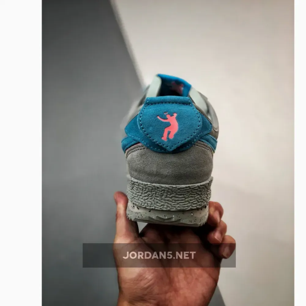 Union X Nike Cortez Blue/Pink-Yellow-Grey  DR1413-002