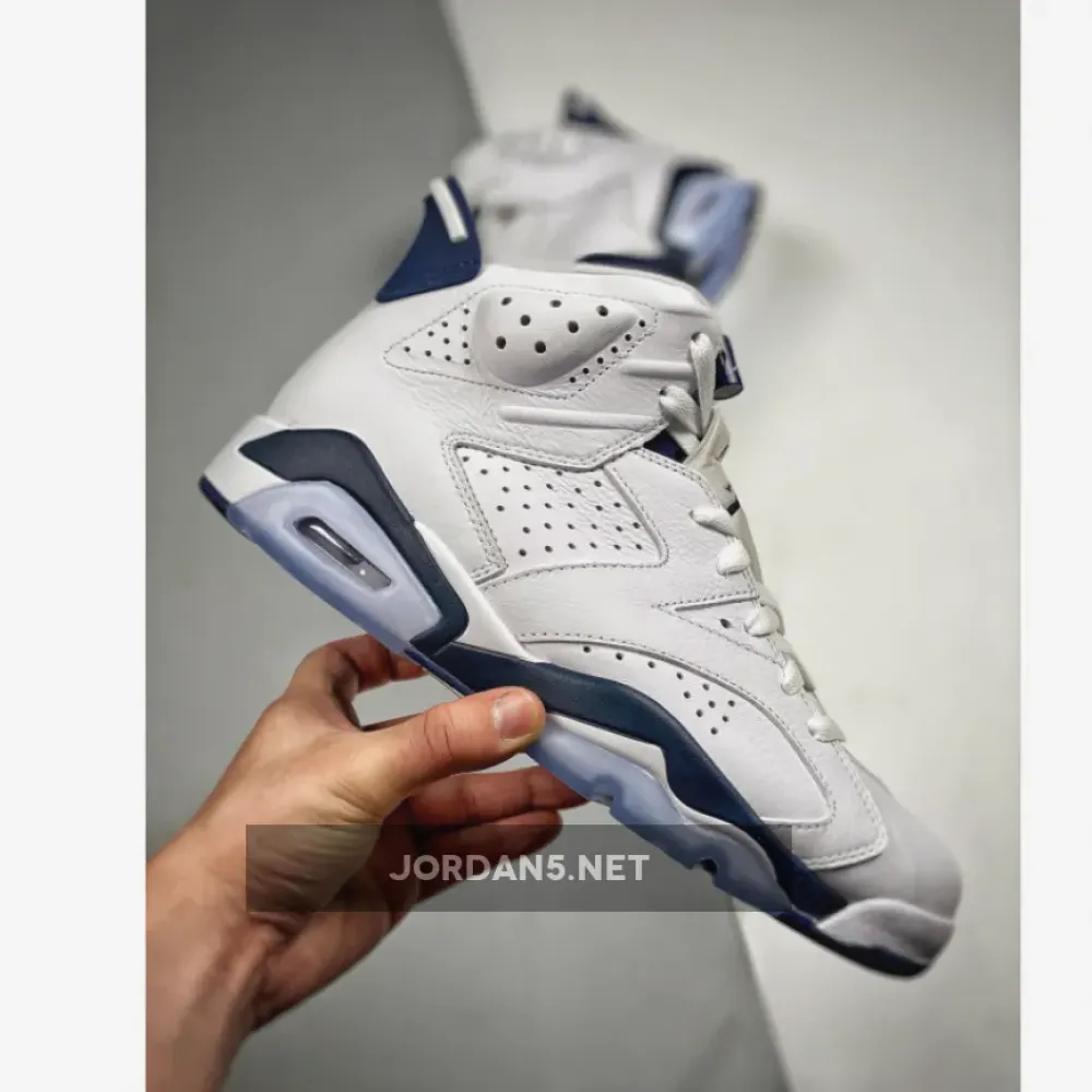 Air Jordan 6 White/Midnight Navy  CT8529-141