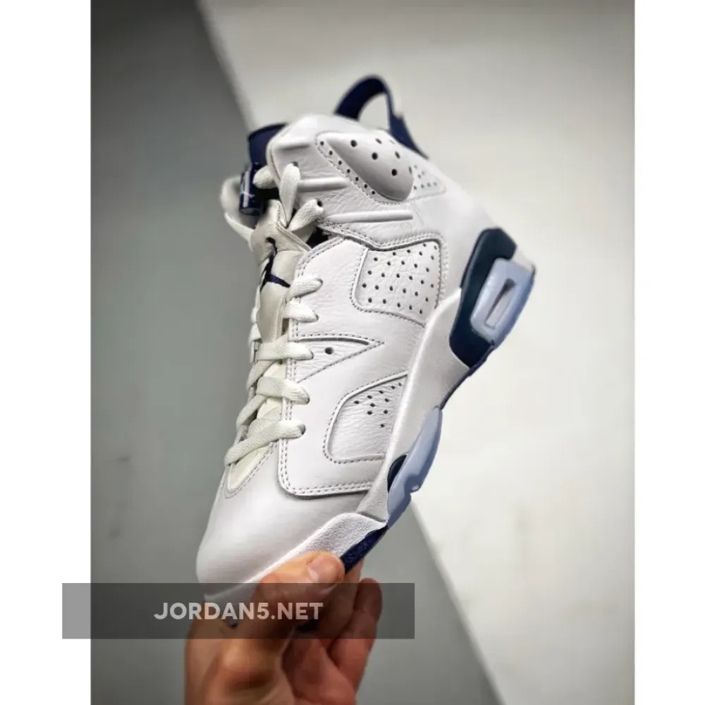 Air Jordan 6 White/Midnight Navy  CT8529-141