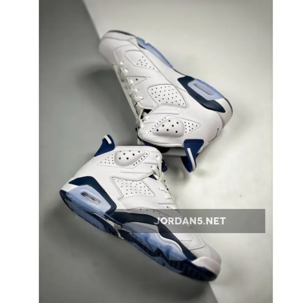 Air Jordan 6 White/Midnight Navy  CT8529-141