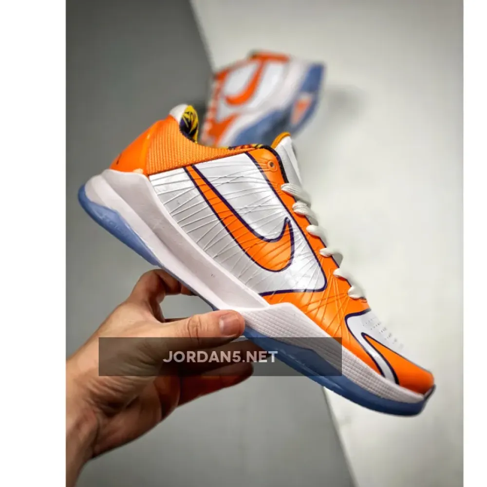 Devin Booker’s x Nike Kobe 5 Protro White Orange CD4991-106