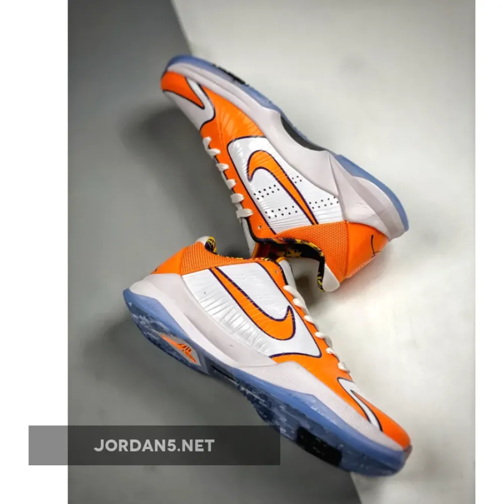 Devin Booker’s x Nike Kobe 5 Protro White Orange CD4991-106