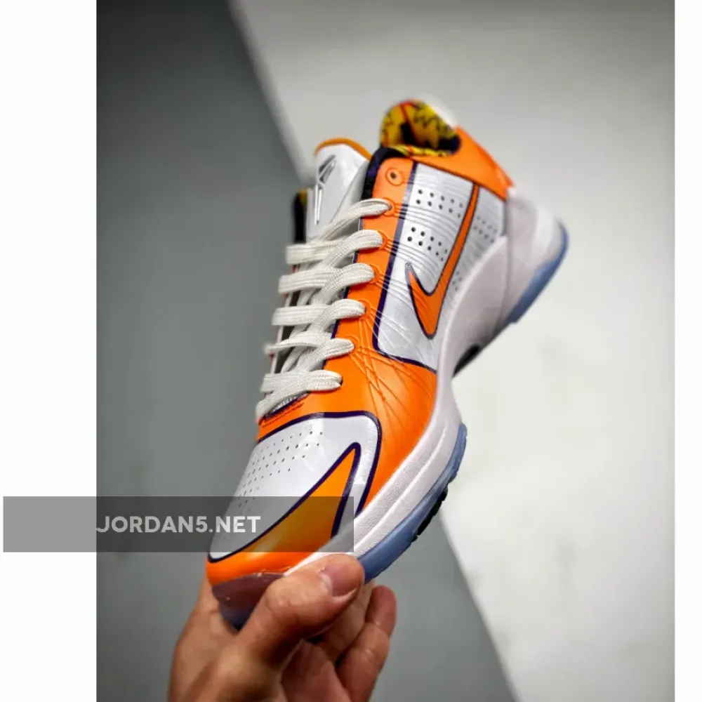 Devin Booker’s x Nike Kobe 5 Protro White Orange CD4991-106