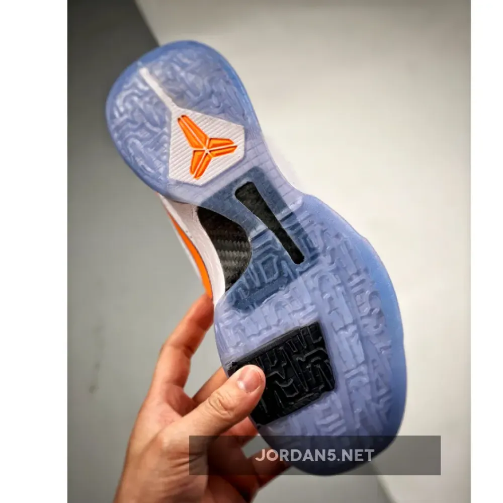 Devin Booker’s x Nike Kobe 5 Protro White Orange CD4991-106