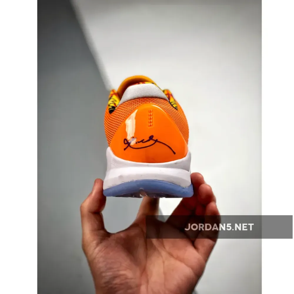 Devin Booker’s x Nike Kobe 5 Protro White Orange CD4991-106