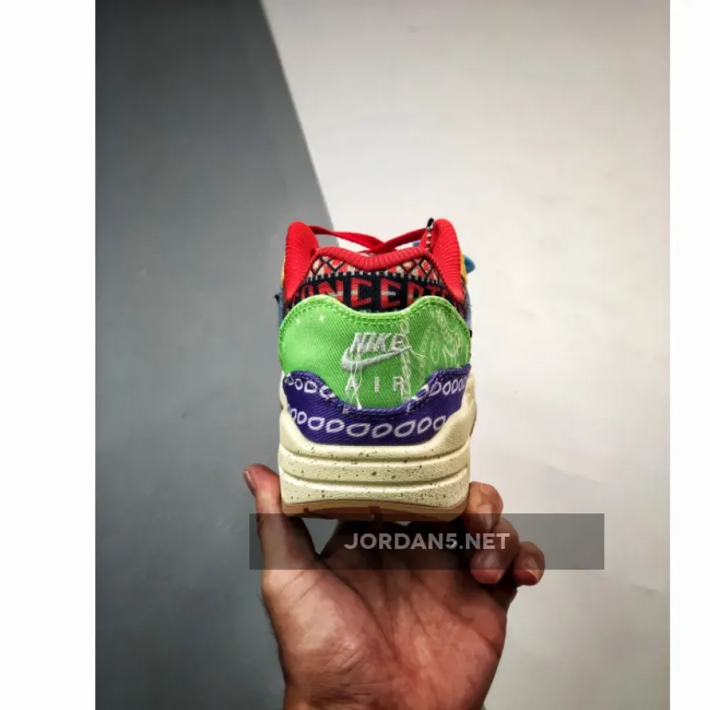 Concepts x Nike Air Max 1 “Far Out” Wild Violet/Multi-Color/Sail  DN1803-500