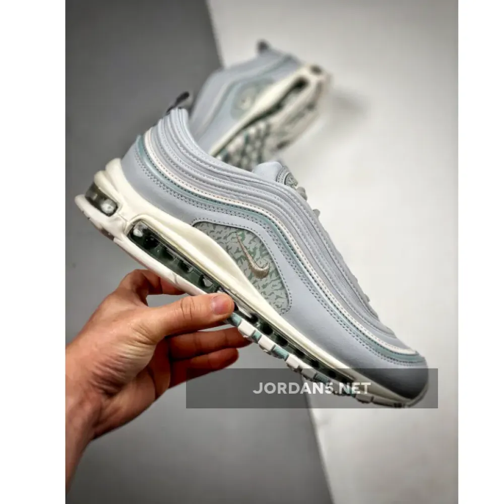 Nike Air Max 97 Aura/Ocean Cube/White/Metallic Silver  DJ5434-400