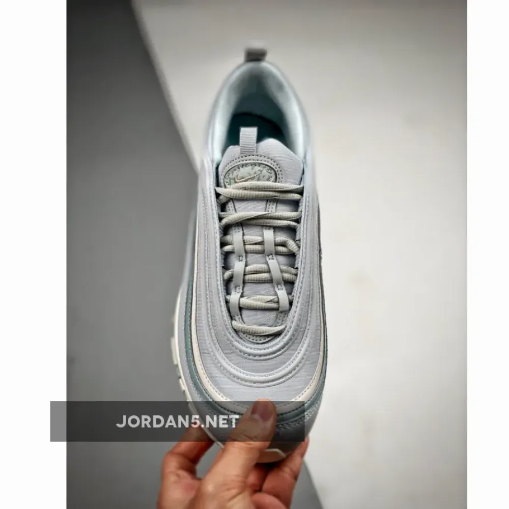 Nike Air Max 97 Aura/Ocean Cube/White/Metallic Silver  DJ5434-400