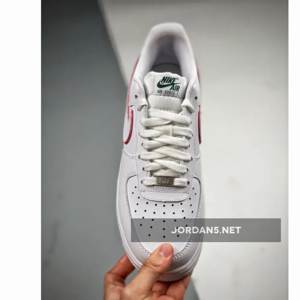 Nike Air Force 1 Low Just Do It White Red  DQ0791-100