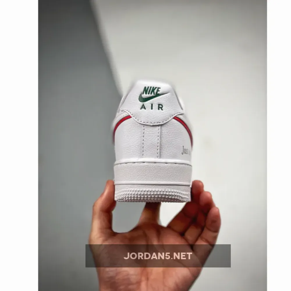 Nike Air Force 1 Low Just Do It White Red  DQ0791-100