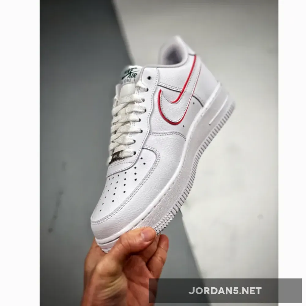 Nike Air Force 1 Low Just Do It White Red  DQ0791-100