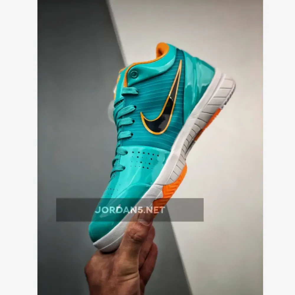 UNDEFEATED x Nike Kobe 4 Protro “Demar DeRozan” Teal/Mango-White CQ3869-300