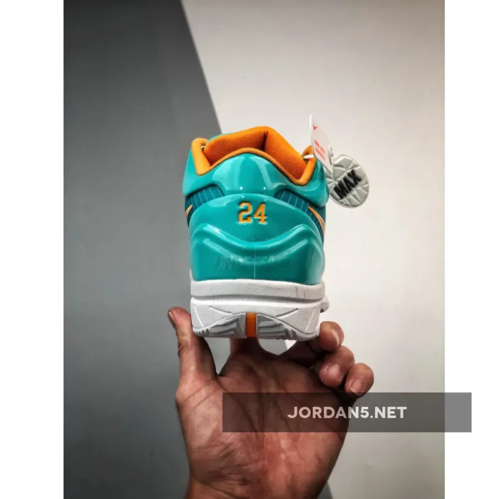 UNDEFEATED x Nike Kobe 4 Protro “Demar DeRozan” Teal/Mango-White CQ3869-300