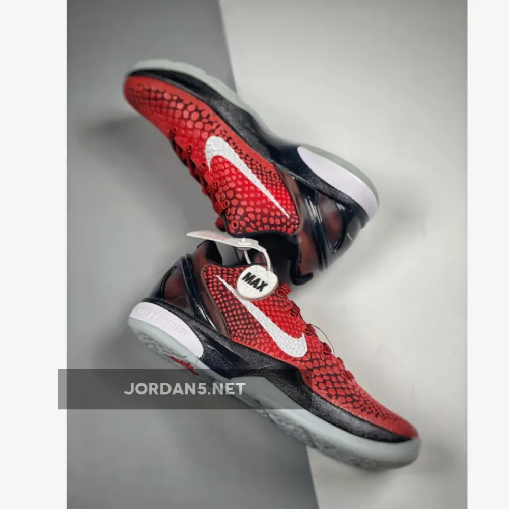 Nike Kobe 6 Protro All-Star Challenge Red/Black-White  DH9888-600