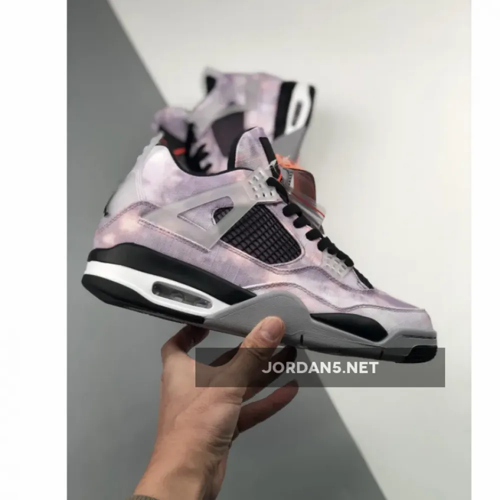 Air Jordan 4 “Zen Master” Amethyst Wave/Bright Crimson/Black/Cement Grey DH7138-506