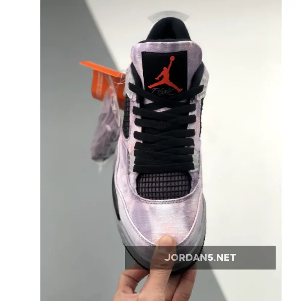 Air Jordan 4 “Zen Master” Amethyst Wave/Bright Crimson/Black/Cement Grey DH7138-506