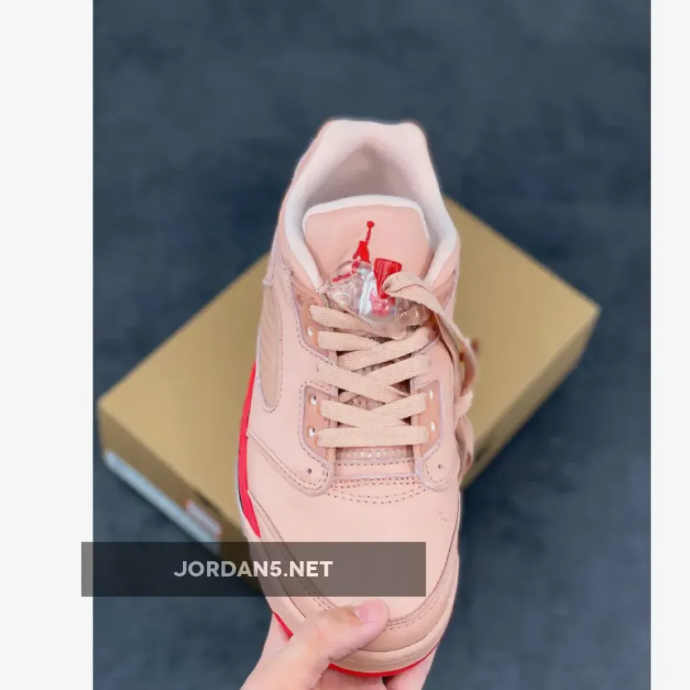 Air Jordan 5 Low Arctic Orange/Siren Red-Black