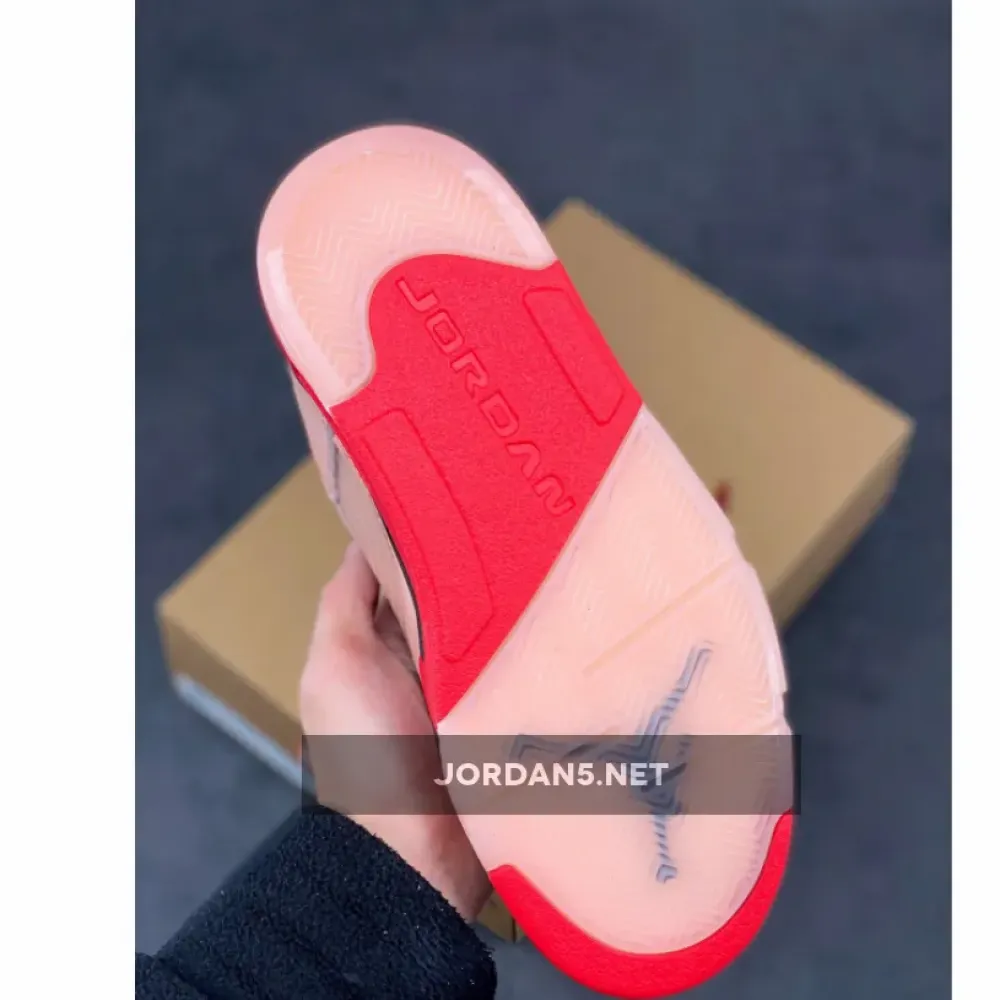 Air Jordan 5 Low Arctic Orange/Siren Red-Black
