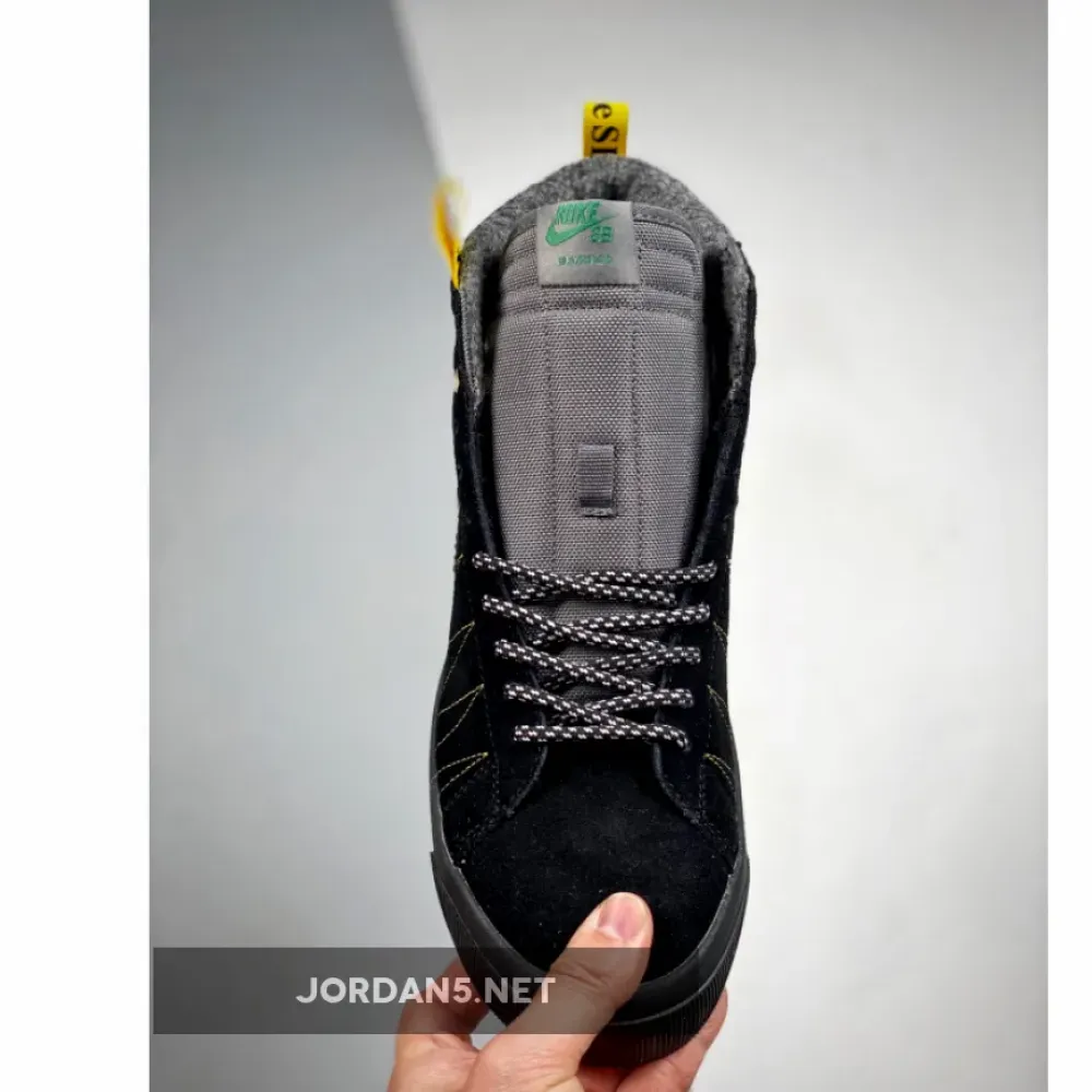 Nike SB Blazer Mid Premium “Acclimate Pack” Cool Grey/Black-White-Yellow Strike DC8903-001