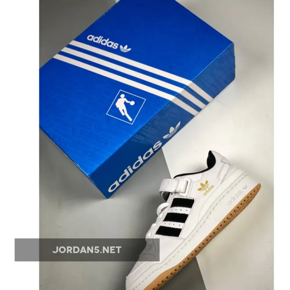 adidas Forum Low Cloud White/Core Black/Gum H01924