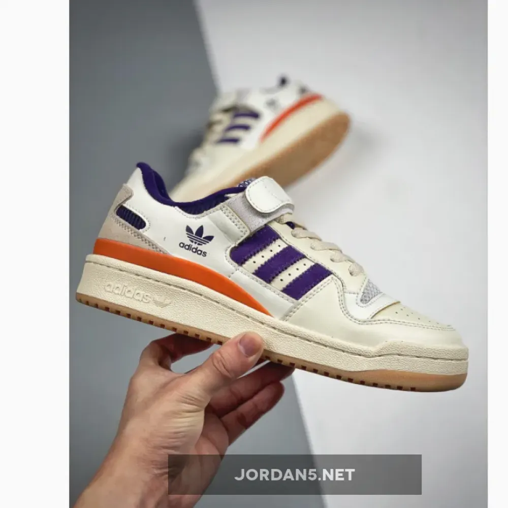 adidas Forum Low “Suns” White/Purple/Gold  GX9049