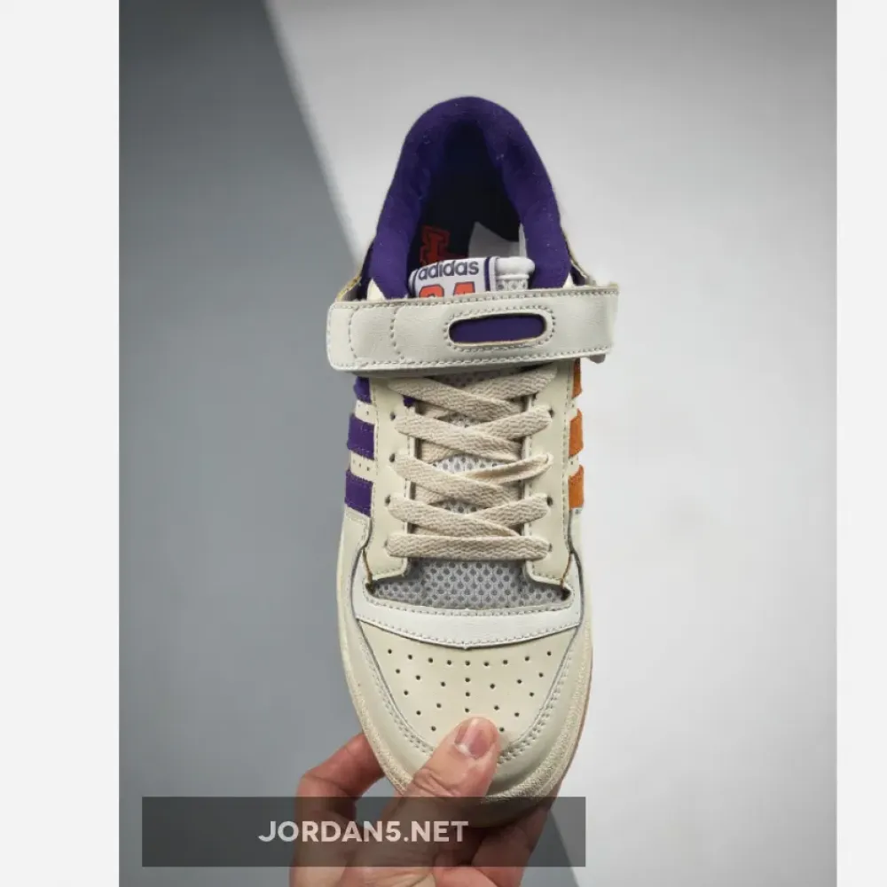 adidas Forum Low “Suns” White/Purple/Gold  GX9049
