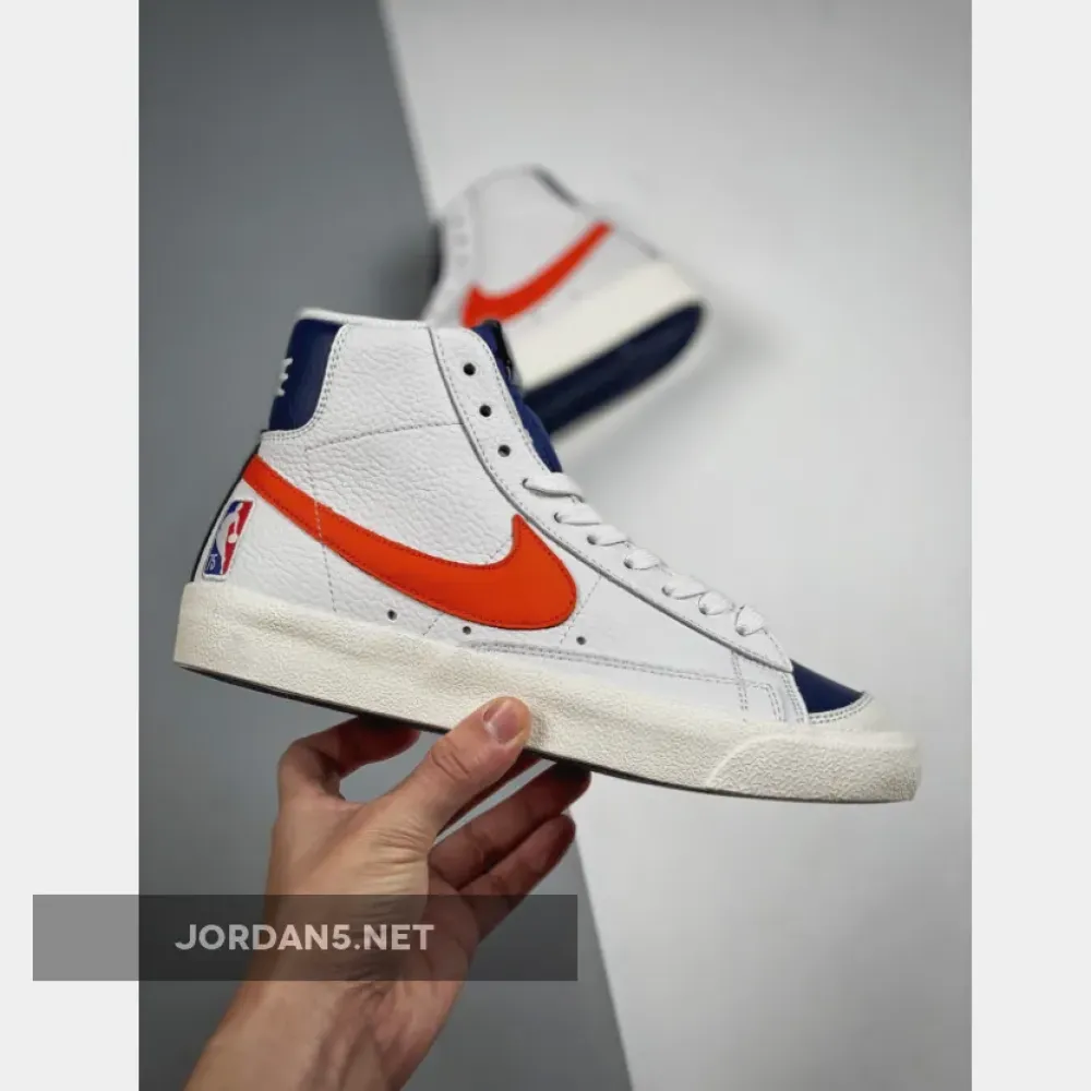 NBA x Nike Blazer Mid ’77 EMB “Knicks”  DD8025-100