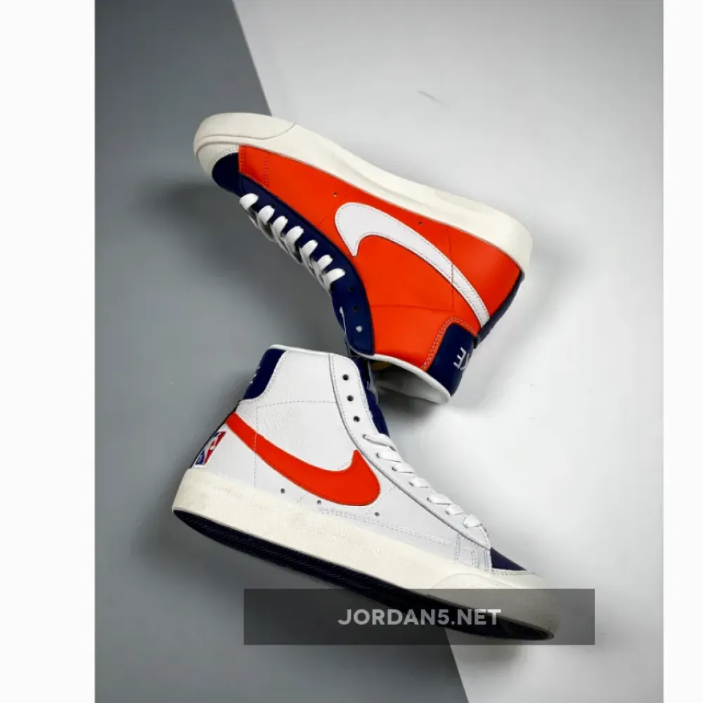 NBA x Nike Blazer Mid ’77 EMB “Knicks”  DD8025-100