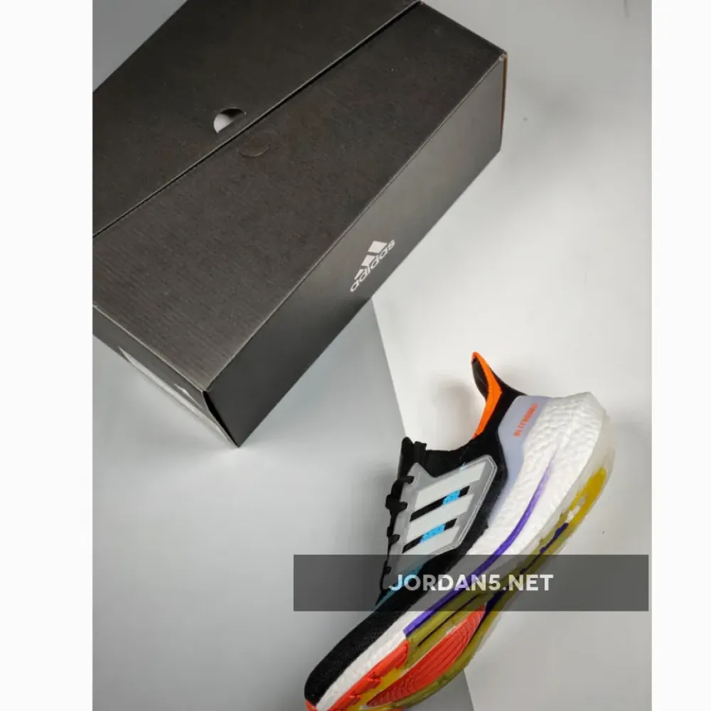 adidas Ultra Boost 2021 Core Black/Cloud White/Pulse Aqua S23867