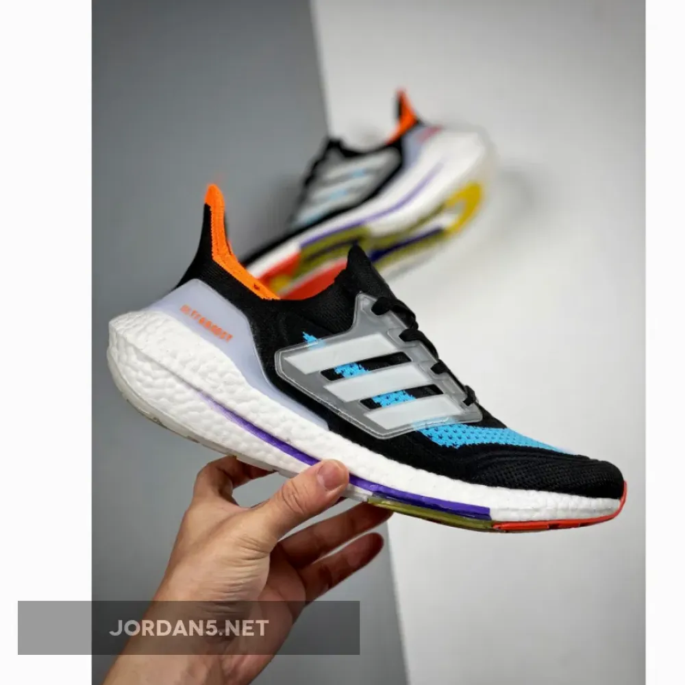 adidas Ultra Boost 2021 Core Black/Cloud White/Pulse Aqua S23867