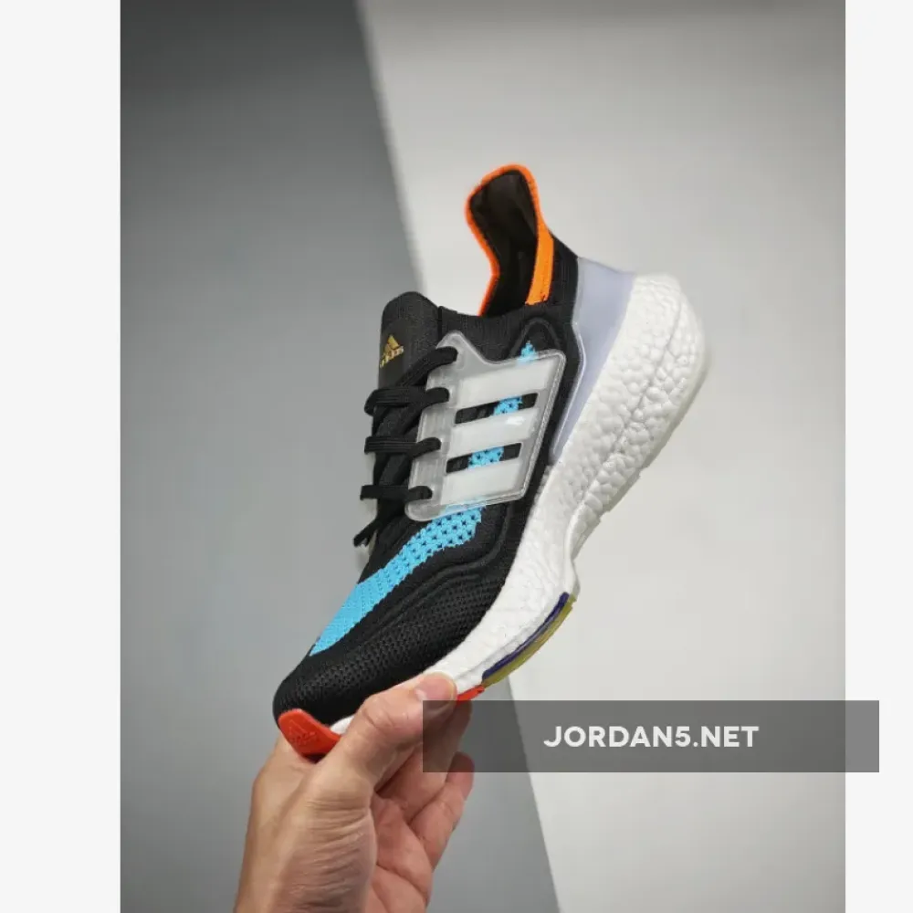adidas Ultra Boost 2021 Core Black/Cloud White/Pulse Aqua S23867