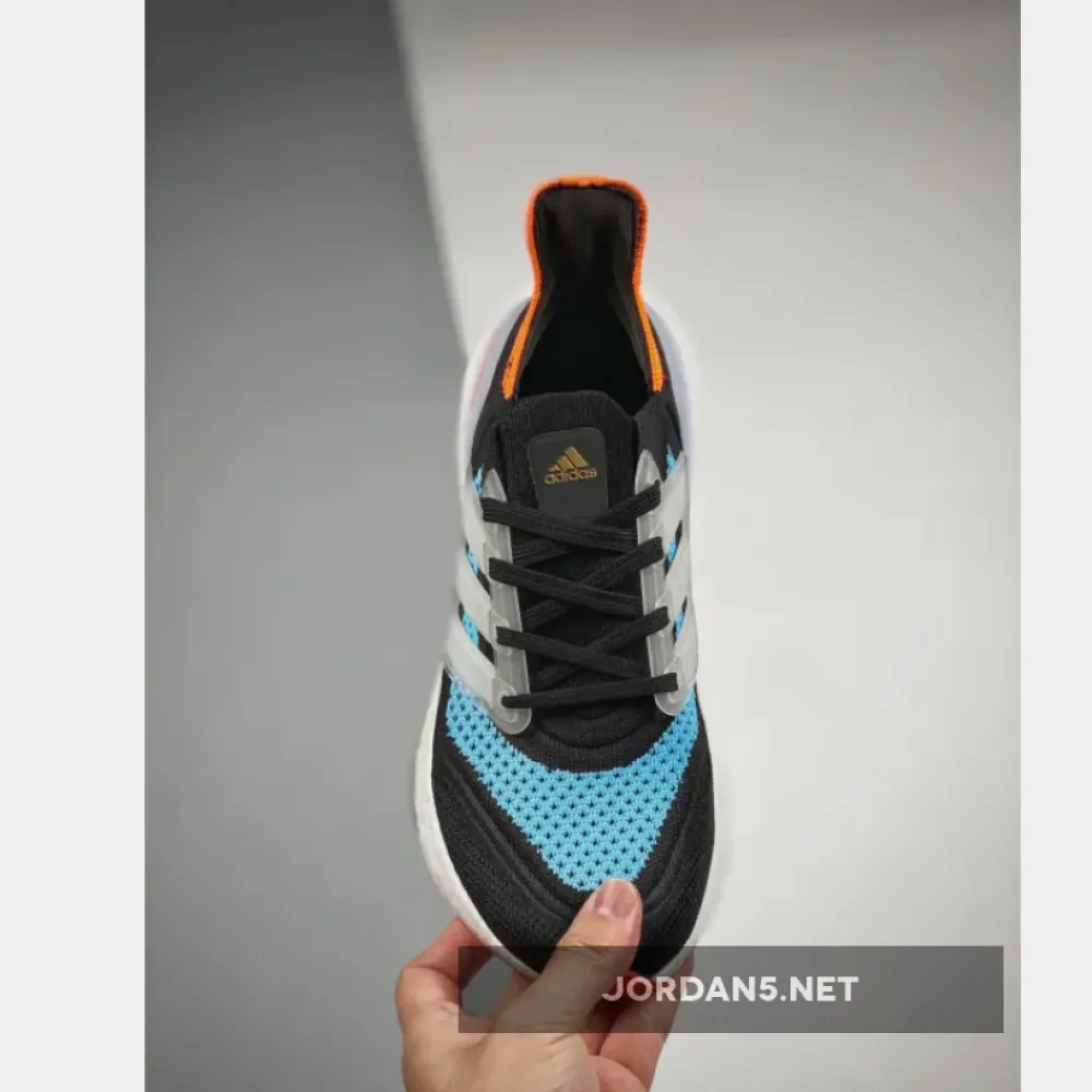 adidas Ultra Boost 2021 Core Black/Cloud White/Pulse Aqua S23867