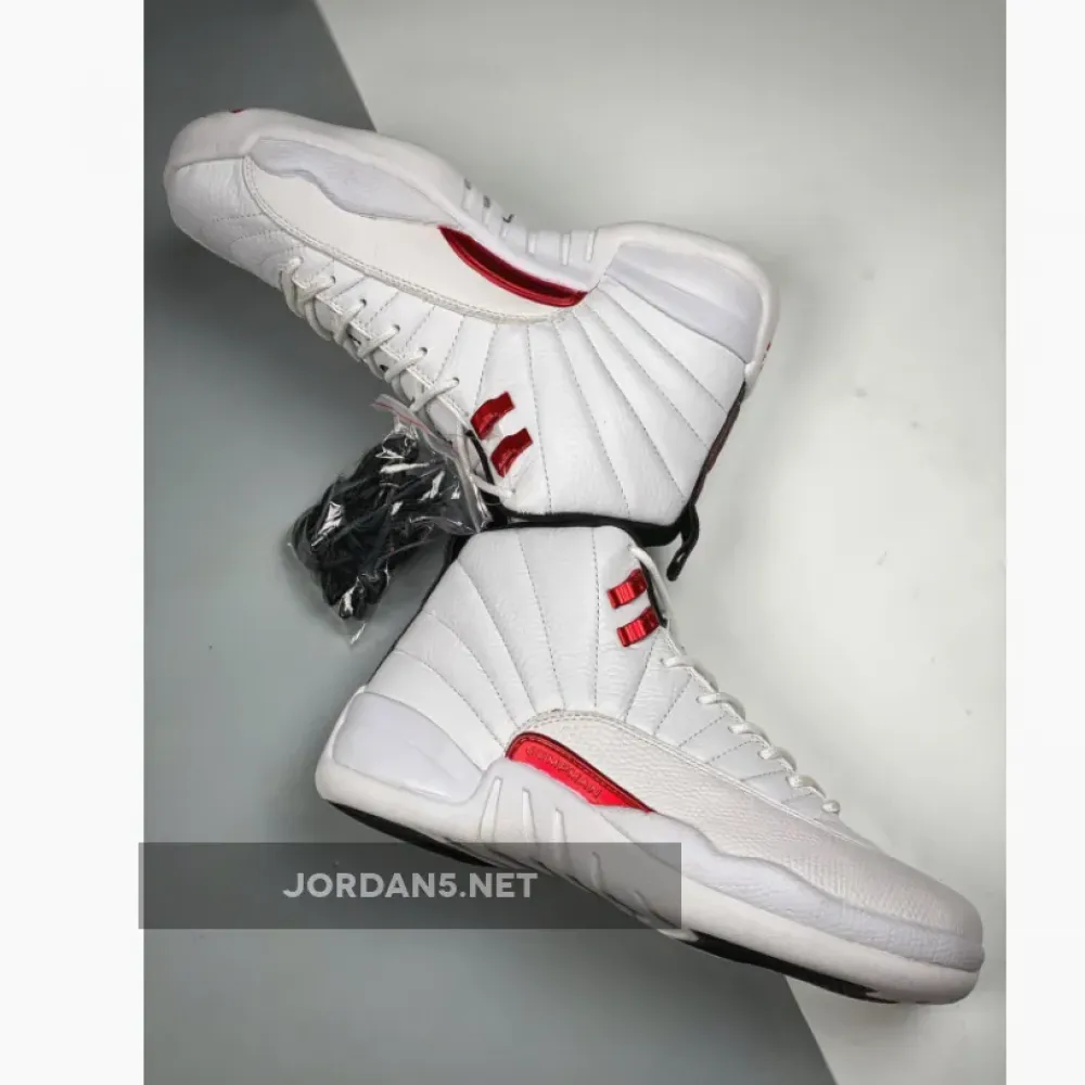 Air Jordan 12 “Twist” White/University Red/Black CT8013-106