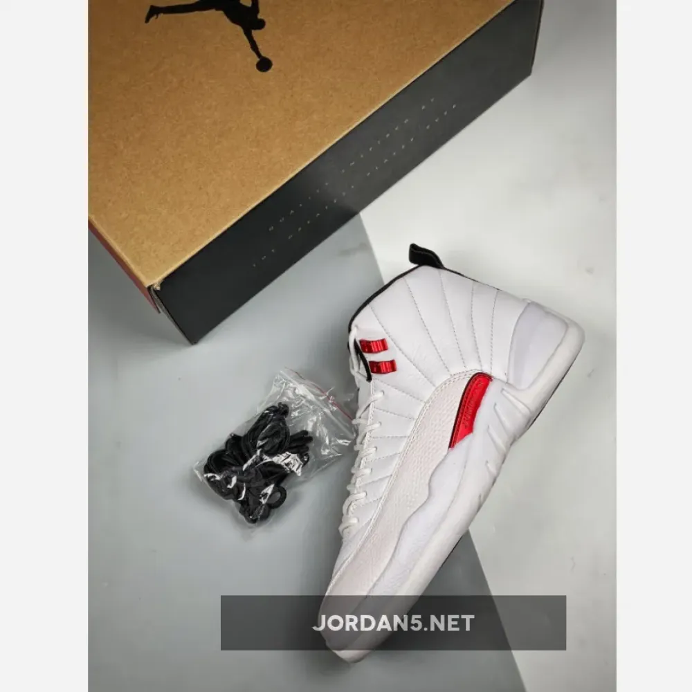 Air Jordan 12 “Twist” White/University Red/Black CT8013-106