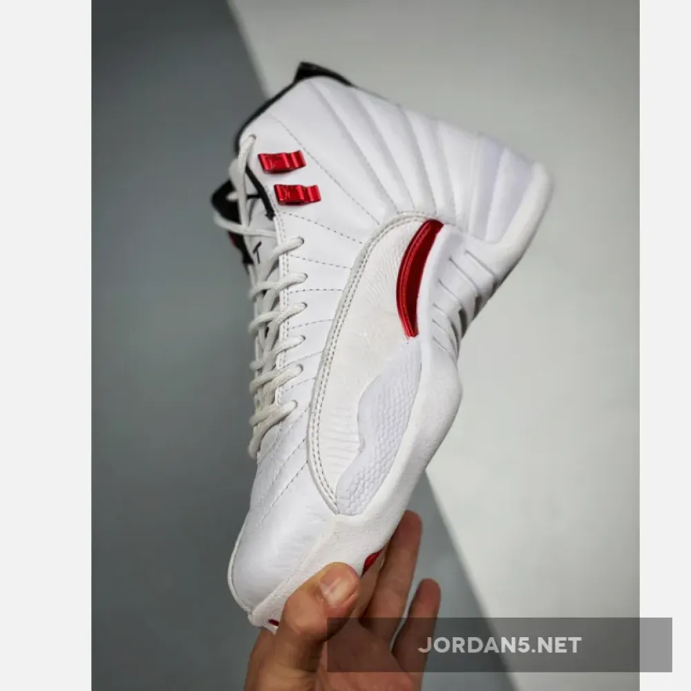 Air Jordan 12 “Twist” White/University Red/Black CT8013-106