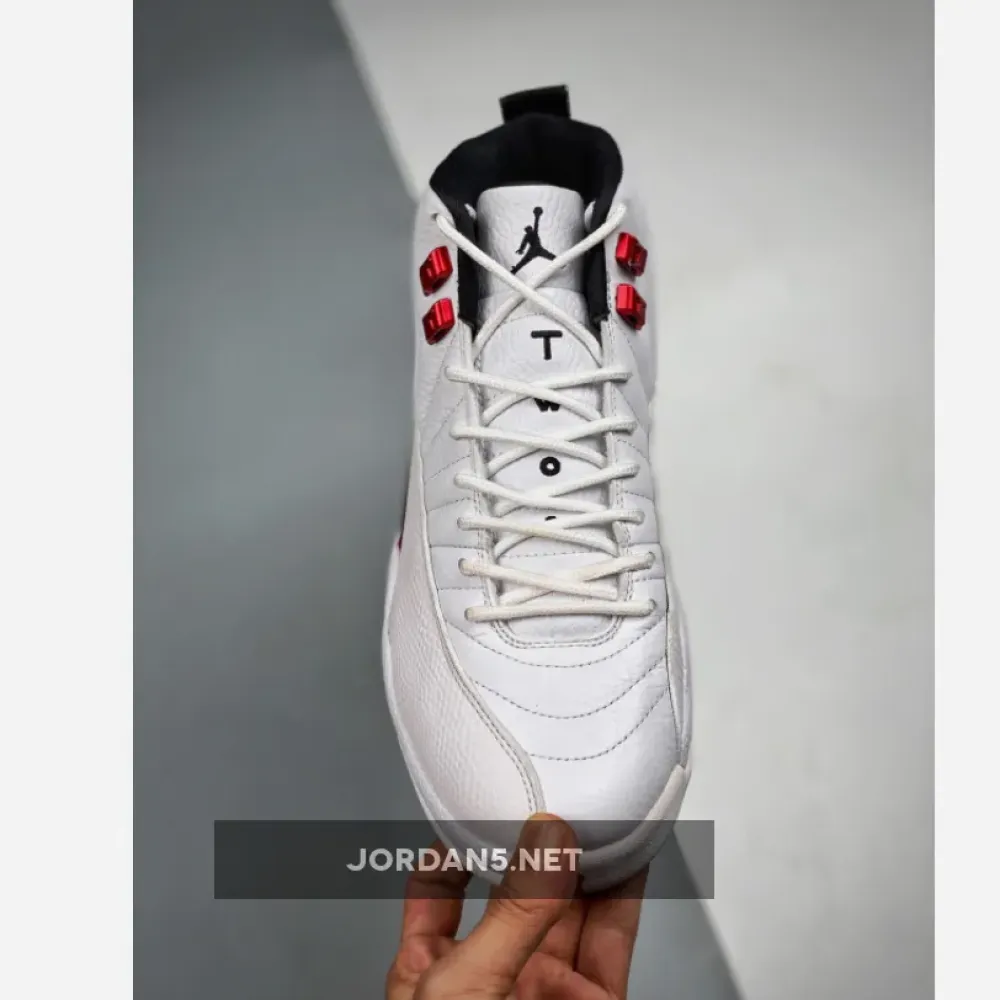 Air Jordan 12 “Twist” White/University Red/Black CT8013-106