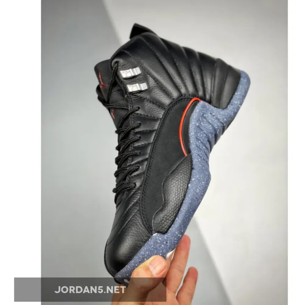 Air Jordan 12 ‘Utility’ Black/Black-Bright Crimson-White DC1062-006