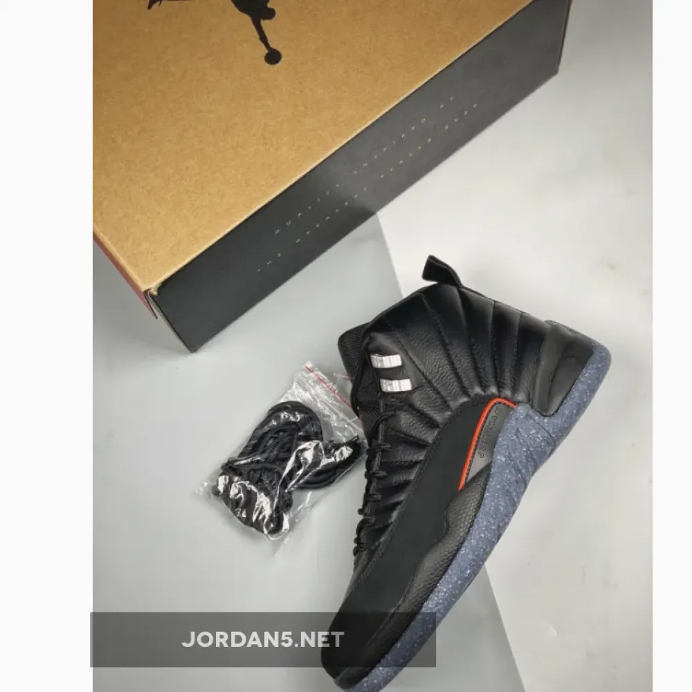 Air Jordan 12 ‘Utility’ Black/Black-Bright Crimson-White DC1062-006