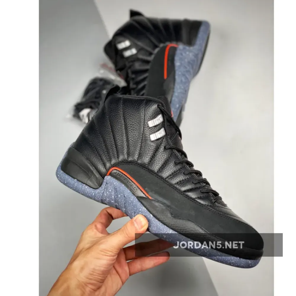 Air Jordan 12 ‘Utility’ Black/Black-Bright Crimson-White DC1062-006